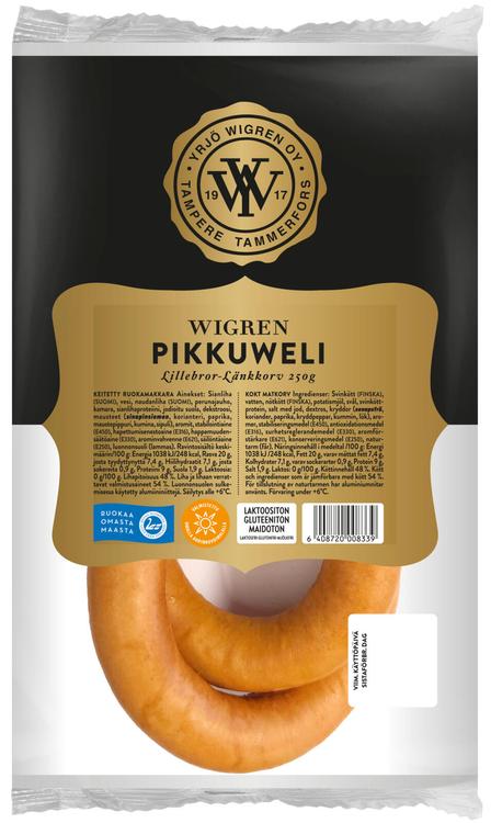 Wigren PikkuWeli lenkkimakkara 250g