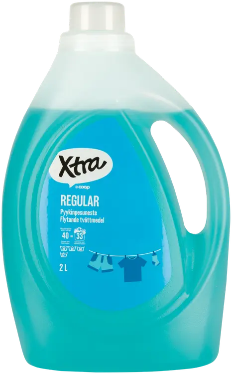 Xtra Regular pyykinpesuneste 2 l