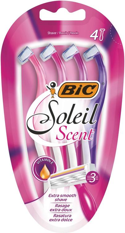 Ühekordsed raseerijad Soleil Lady Scent 4 tk
