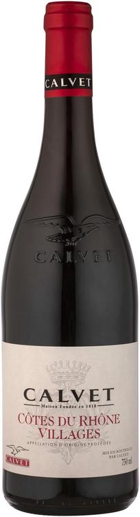 Calvet Cotes Du Rhone Villages KPN vein 14,5%vol 750ml