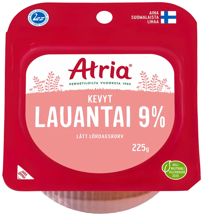Atria Kevyt Lauantaimakkara 225g