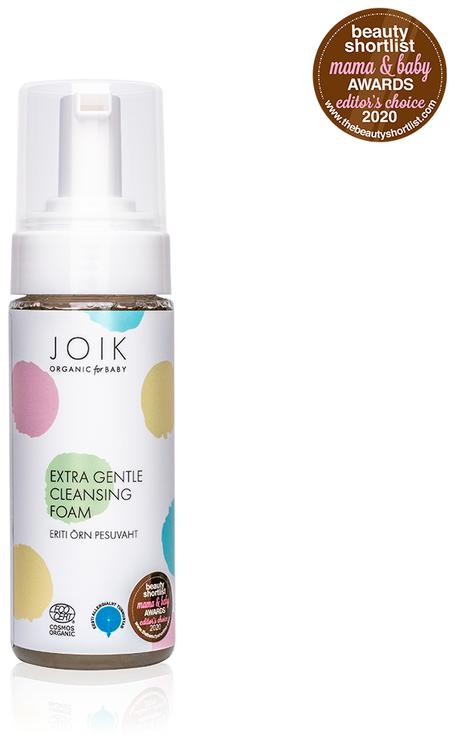 JOIK organic beebidele Eriti õrn kehapuhastusvaht COS ORG, 150 ml PET vahupudel