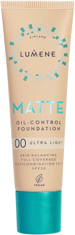 Lumene Matte Oil-control Mattameikkivoide SPF20 00 Ultra Light 30 ml