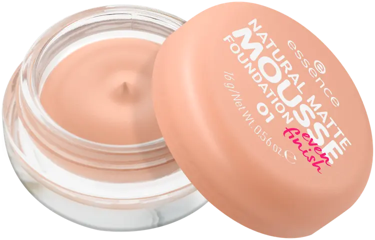 essence NATURAL MATTE MOUSSE FOUNDATION 01 16 g