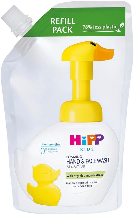 Hipp Baby Care Foaming Hand & Face Wash refill 250 ml