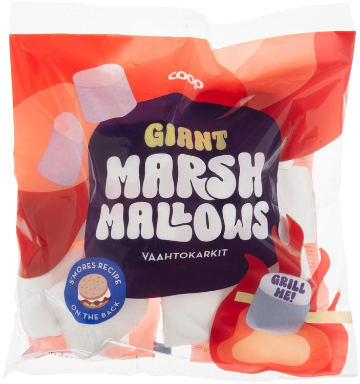 Coop vaahtokarkit Giant 300 g