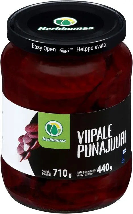 Herkkumaa Viipale punajuuri 710/440g