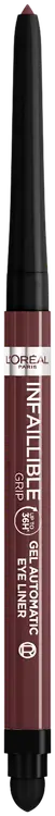 L'Oréal Paris Infaillible Grip 36H Gel Automatic 013 Velvet Bordeaux vedenkestävä silmänrajauskynä 5g