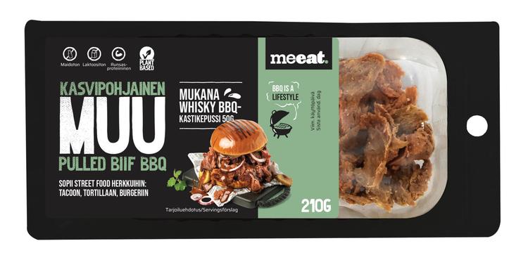 MUU Pulled Biif BBQ 210g