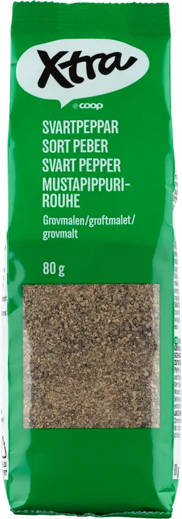 Xtra mustapippurirouhe 80 g