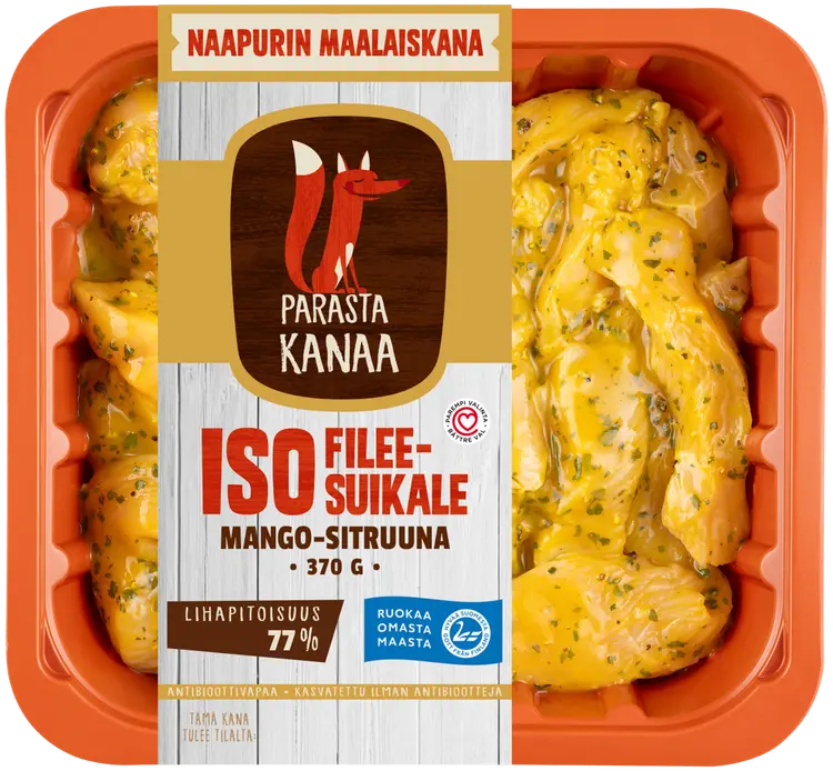 Naapurin Maalaiskanan iso fileesuikale mango-sitruuna 370 g