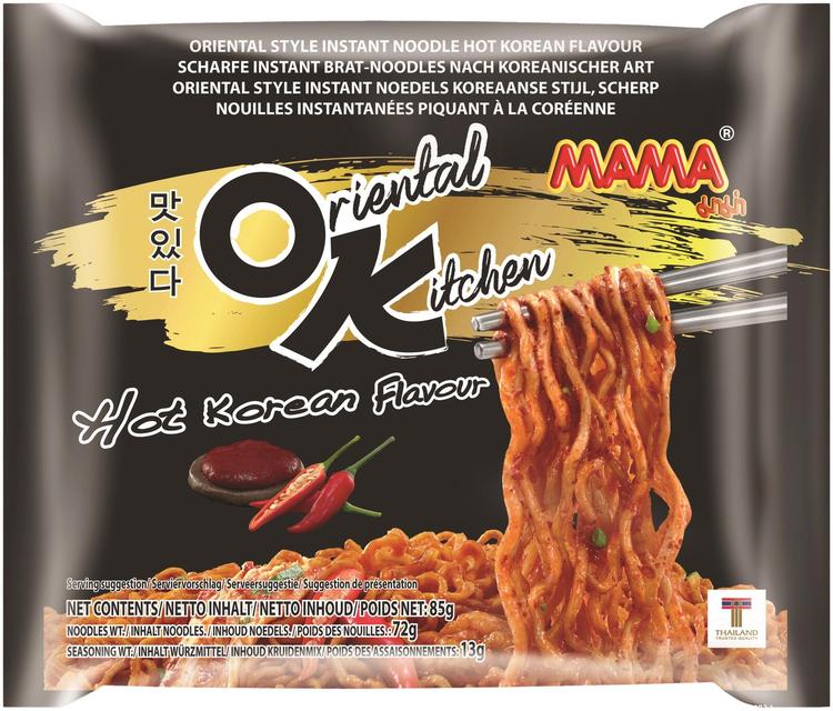 Mama OK Hot Korean Flavour Nuudeli 85g