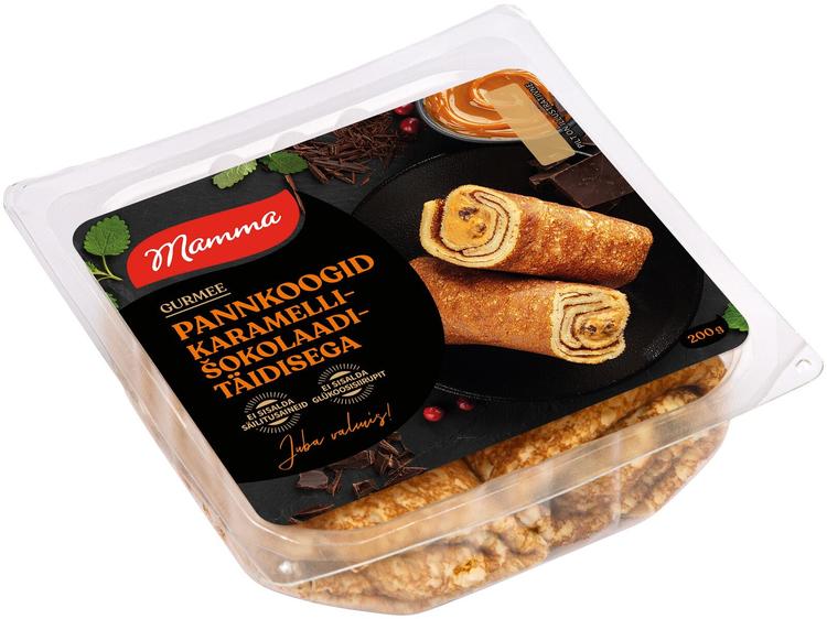 Pannkoogid karamelli-šokolaaditäidisega 200 g