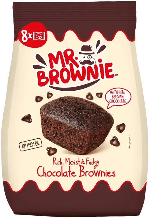 Mr. Brownie Chocolate Brownies 200g