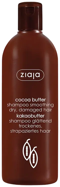 Ziaja kaakao silottava shampoo kuiville, vahingoittuneille tai värjätyille hiuksille 400ml