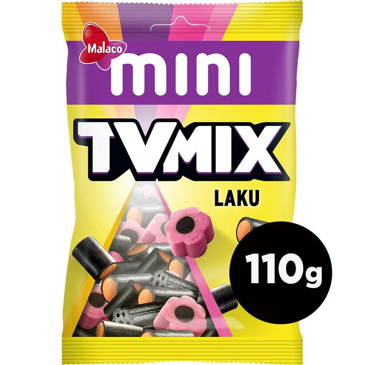 Malaco TV Mix Mini Laku makeissekoitus 110g
