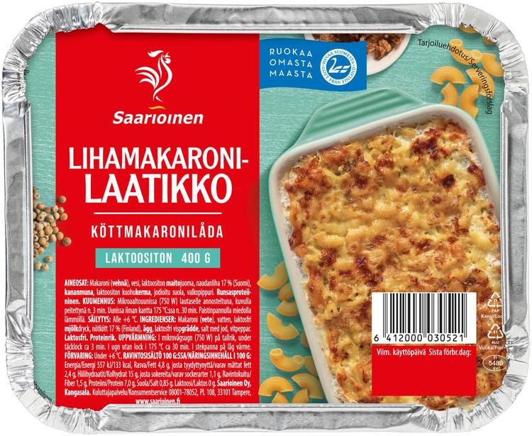 Saarioinen Lihamakaronilaatikko 400g