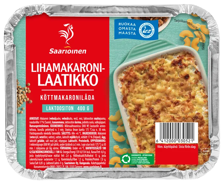 Saarioinen Lihamakaronilaatikko 400g