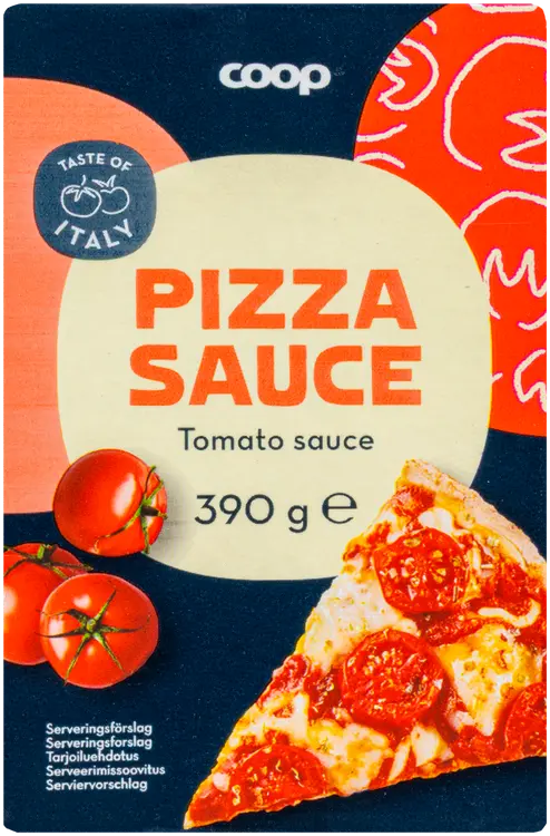 Coop pizzakastike 390 g