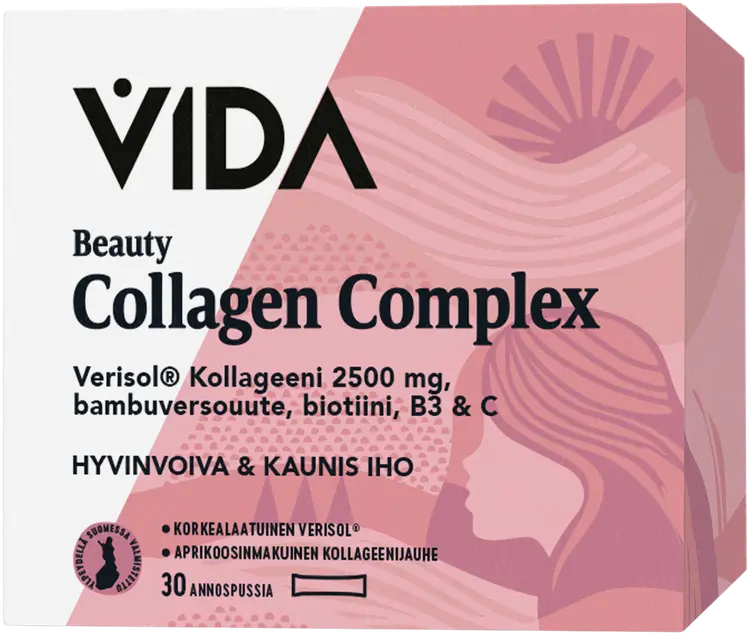 Vida Beauty Collagen Complex kollageenijuomajauhe 30 annospussia