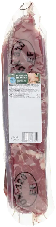 Coop porsaan sisäfilee maustamaton n. 650 g