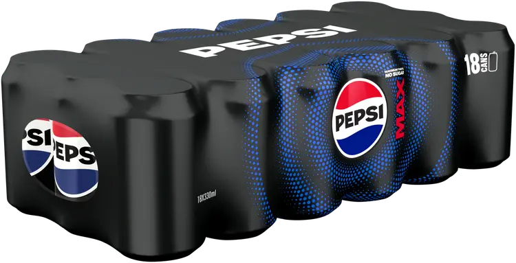 18 x Pepsi Max virvoitusjuoma 0,33 l