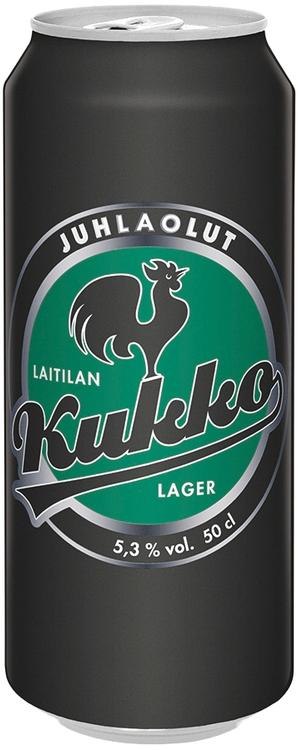 Laitilan Kukko Lager 5,3% 0,5L Juhlaolut