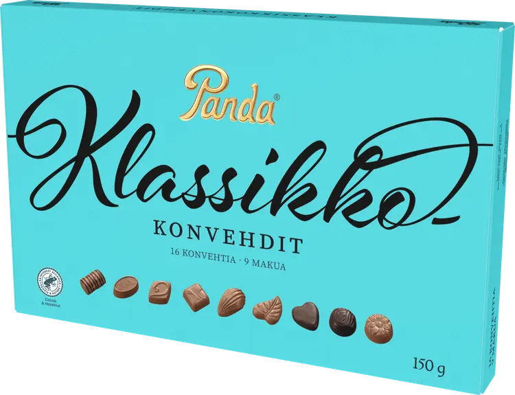 Panda Klassikkokonvehdit 150g