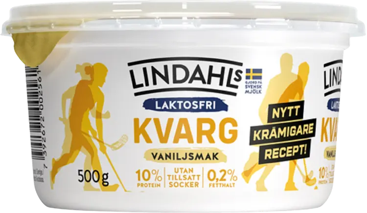 Lindahls laktoositon rahka makuna vanilja 500g