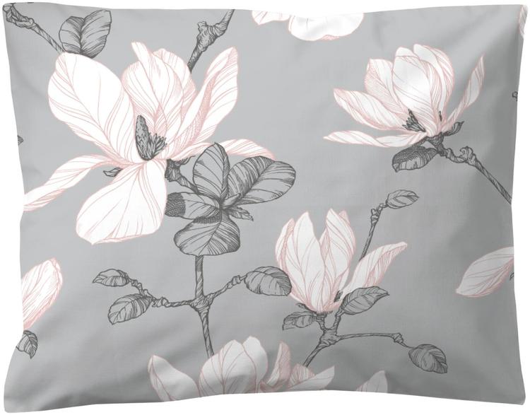 Finlayson satiini tyynyliina Magnolia 50X60 harmaa