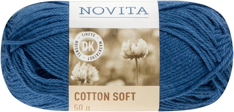 Novita Cotton Soft 50g keskiyö 171