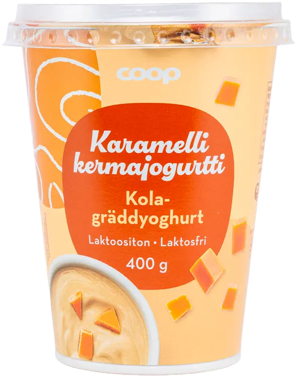 Coop Karamelli-kermajogurtti 400 g