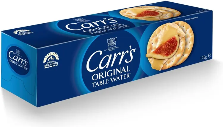 Carr's 125 g Table Water Bite Size juustokeksi