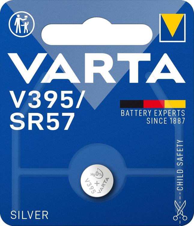 Varta Nappiparisto Silver Coin V395/SR57