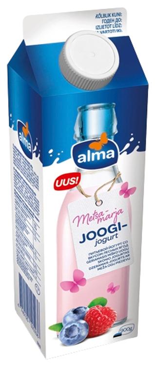 Metsamarja joogijogurt,  900 g