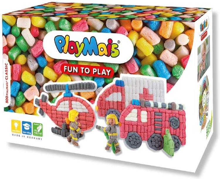 PlayMais askartelumaissit pelastusajoneuvot