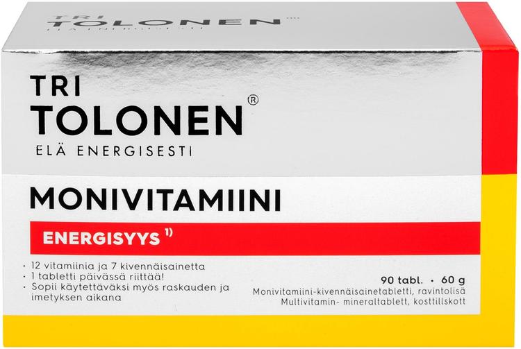 Tri Tolonen Monivitamiini 90tabl