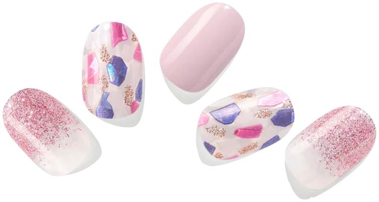 Küüntekleebised geel Eudgeu Pink Sun Catcher