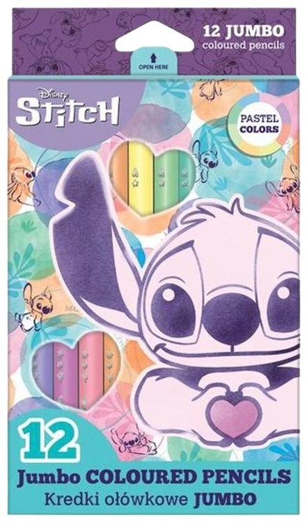 Stitch värvipliiats, kolmnurkne 12 värvi