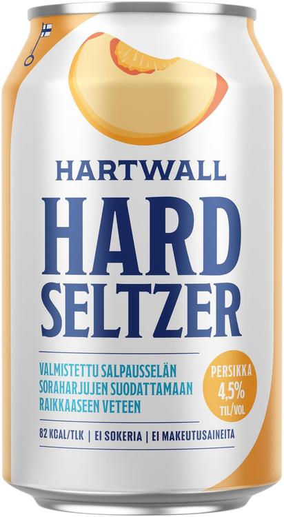 Hartwall Hard Seltzer Persikka 4,5% 0,33 l