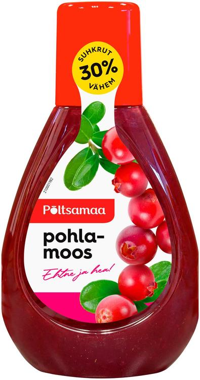 Põltsamaa pohlamoos pudelis 385g