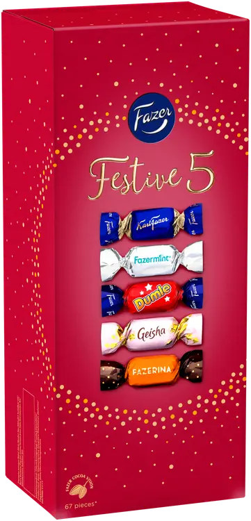 Fazer Festive 5 suklaakonvehti 500g