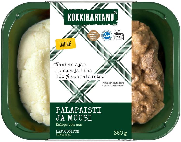 Kokkikartano Palapaisti ja muusi 350g