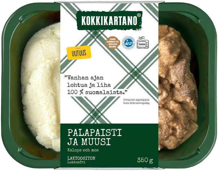 Kokkikartano Palapaisti ja muusi 350g