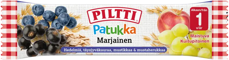 PILTTI Patukka 25g Marjainen välipalapatukka 1v