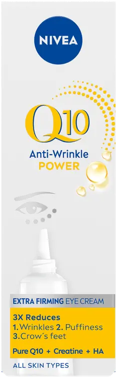 NIVEA 15ml Q10 Anti-Wrinkle Power Extra Firming Eye Cream -silmänympärysvoide
