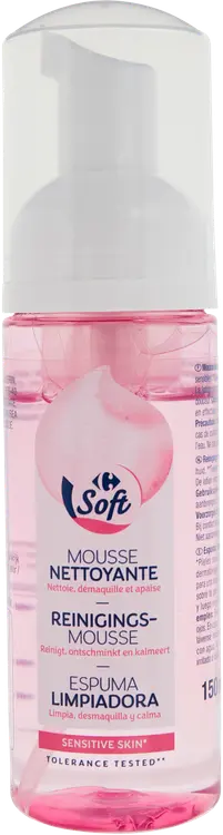 Carrefour Soft Cleansing Foam puhdistusvaahto 150 ml