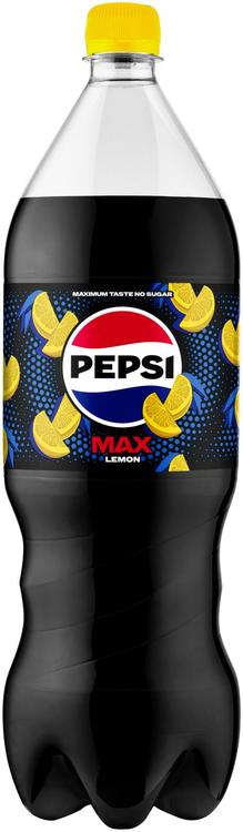 Pepsi Max Lemon virvoitusjuoma 1,5 l