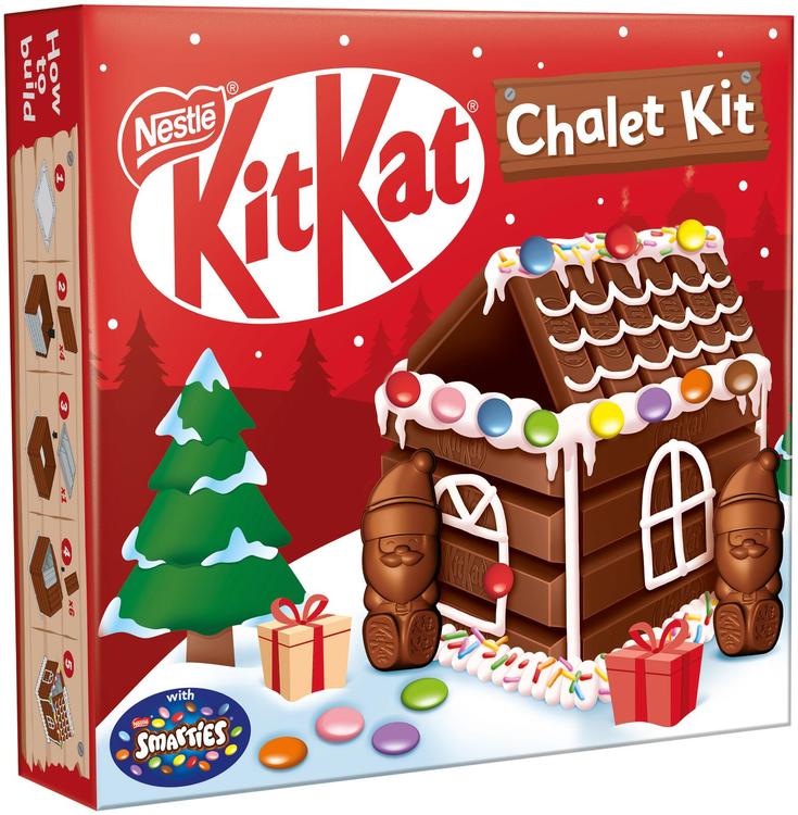 KitKat Chalet Kit šokolaadimaja 461g