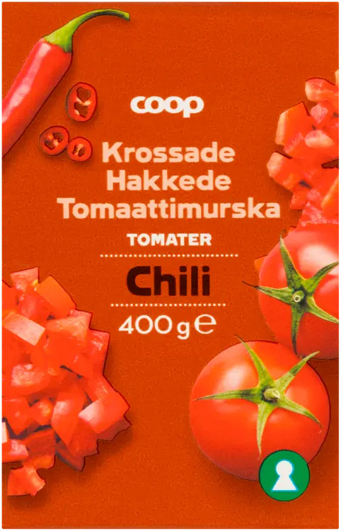 Coop tomaattimurska chili 400 g